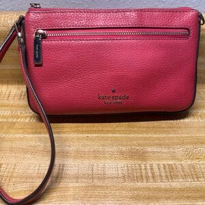 Kate Spade Vibrant Pink Wristlet